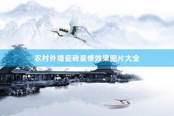 农村外墙瓷砖装修效果图片大全